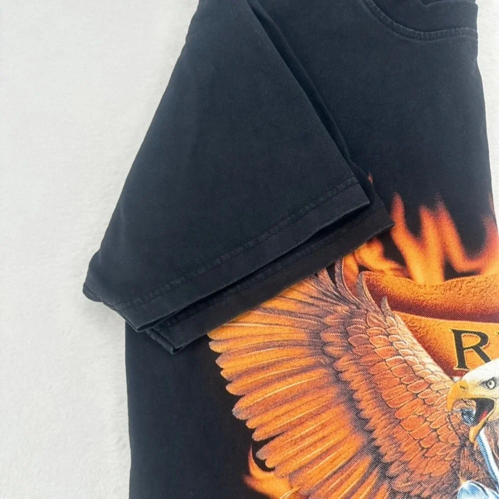 SP‎ General Clothing Ride With Pride Eagle Motorcycle T-Shirt Black M - Picture 8 of 16
